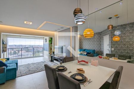 Sala de apartamento para alugar com 3 quartos, 96m² em Independência, São Bernardo do Campo