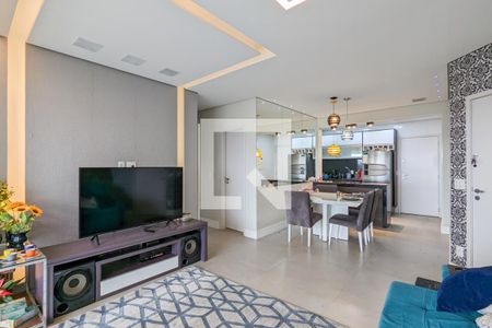 Sala de apartamento para alugar com 3 quartos, 96m² em Independência, São Bernardo do Campo