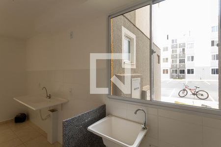 Apartamento para alugar com 46m², 2 quartos e 1 vagaCozinha e Área de Serviço