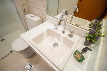 Apartamento à venda com 107m², 3 quartos e 2 vagasBanheiro 