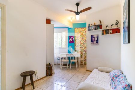 Sala de apartamento à venda com 2 quartos, 52m² em Jardim Santa Genebra Ii (barão Geraldo), Campinas