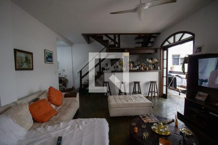 Sala de apartamento para alugar com 5 quartos, 365m² em Recreio dos Bandeirantes, Rio de Janeiro
