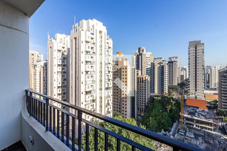 Varanda de apartamento para alugar com 3 quartos, 115m² em Indianópolis, São Paulo