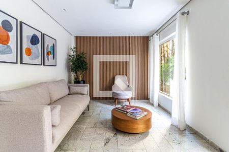 Hall Social de apartamento para alugar com 3 quartos, 115m² em Indianópolis, São Paulo