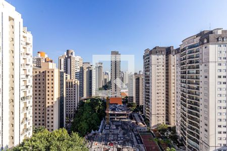 Vista de apartamento para alugar com 3 quartos, 115m² em Indianópolis, São Paulo