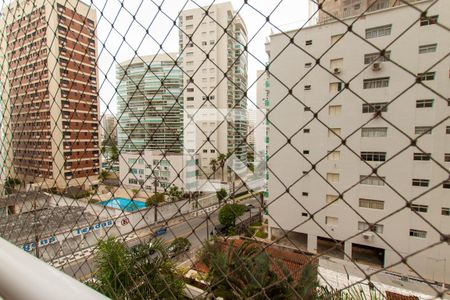Varanda - Vista de apartamento para alugar com 3 quartos, 118m² em Vila Alzira, Guarujá