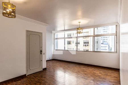Sala de apartamento para alugar com 3 quartos, 130m² em Consolação, São Paulo