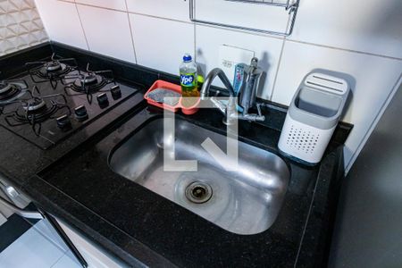 Sala e Cozinha de apartamento à venda com 1 quarto, 37m² em Cambuci, São Paulo