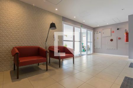 Apartamento para alugar com 37m², 1 quarto e sem vagaÁrea comum - Hall social