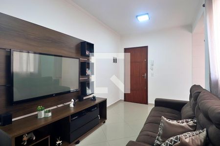 Sala de apartamento à venda com 2 quartos, 90m² em Parque das Nações, Santo André