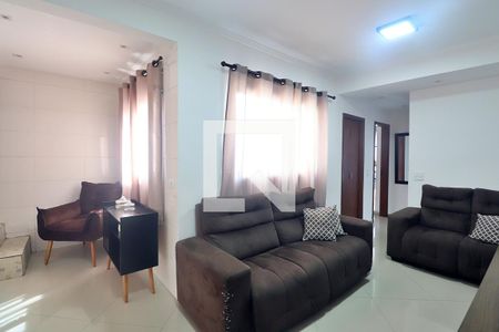 Sala de apartamento à venda com 2 quartos, 90m² em Parque das Nações, Santo André