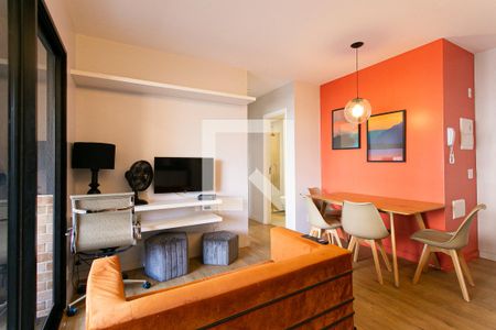 Sala de apartamento para alugar com 2 quartos, 52m² em Brás, São Paulo