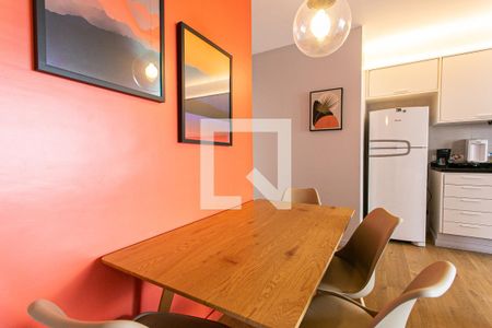 Sala - Mesa e Cadeiras de apartamento para alugar com 2 quartos, 52m² em Brás, São Paulo