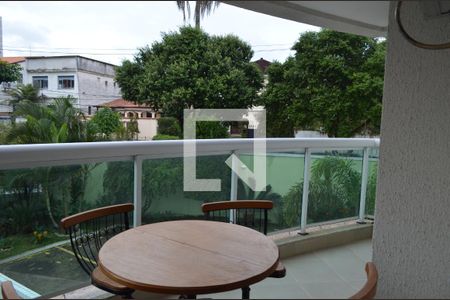 Varanda da Sala de apartamento à venda com 3 quartos, 82m² em Pechincha, Rio de Janeiro