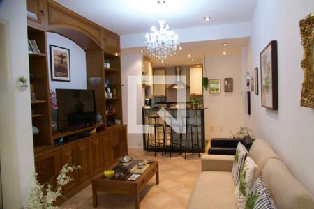 Sala  de apartamento para alugar com 2 quartos, 70m² em Leblon, Rio de Janeiro