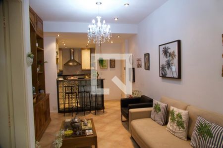 Sala  de apartamento para alugar com 2 quartos, 70m² em Leblon, Rio de Janeiro