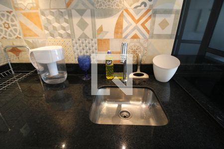 Apartamento para alugar com 50m², 1 quarto e 1 vagaPia da cozinha