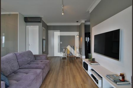 Sala de apartamento para alugar com 1 quarto, 50m² em Campo Belo, São Paulo