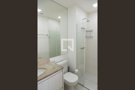 Studio para alugar com 41m², 1 quarto e 1 vaga Studio para alugar com 41m², 1 quarto e 1 vagaBanheiro