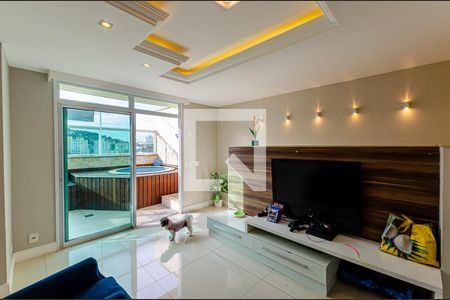 Apartamento para alugar com 120m², 3 quartos e 2 vagas Apartamento para alugar com 120m², 3 quartos e 2 vagasSala da cobertura