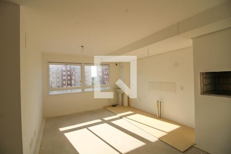 Sala de apartamento à venda com 2 quartos, 50m² em Bairro Fátima, Canoas