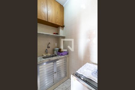 Cozinha de kitnet/studio para alugar com 1 quarto, 30m² em Aviação, Praia Grande