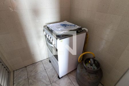 Detalhe da cozinha de kitnet/studio para alugar com 1 quarto, 30m² em Aviação, Praia Grande