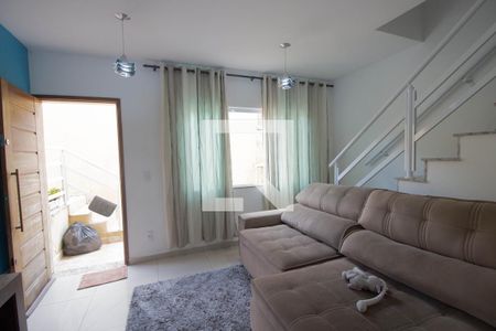Sala de casa de condomínio à venda com 2 quartos, 84m² em Cidade Antônio Estevão de Carvalho, São Paulo