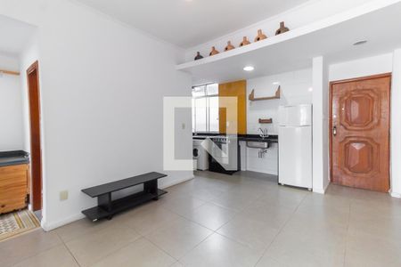 Sala de apartamento para alugar com 1 quarto, 47m² em Santa Teresa, Rio de Janeiro