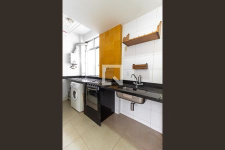 Apartamento para alugar com 47m², 1 quarto e sem vagaCozinha e Área de Serviço
