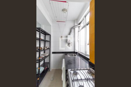 Apartamento para alugar com 47m², 1 quarto e sem vagaCozinha e Área de Serviço