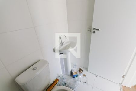 Banheiro da Suíte de apartamento à venda com 1 quarto, 30m² em Bom Retiro, São Paulo