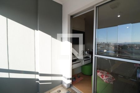 Sacada da Sala de apartamento à venda com 2 quartos, 50m² em Vila Bertioga, São Paulo