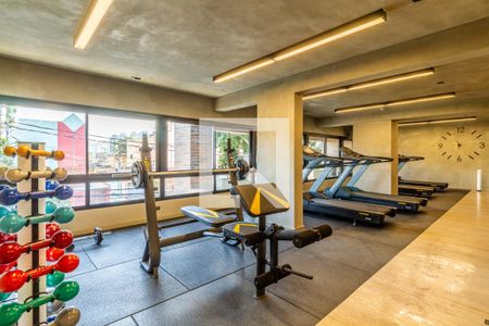 Studio à venda com 25m², 1 quarto e sem vagaAcademia