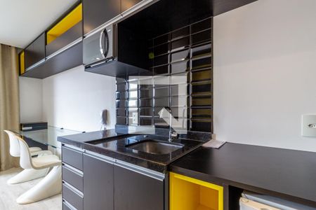 Studio à venda com 25m², 1 quarto e sem vagaCozinha