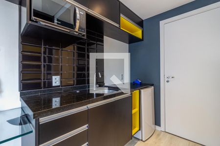 Studio à venda com 25m², 1 quarto e sem vagaCozinha