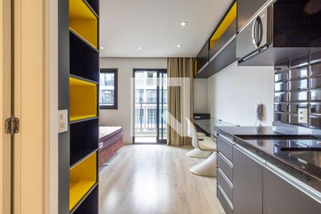 Studio à venda com 25m², 1 quarto e sem vagaCozinha