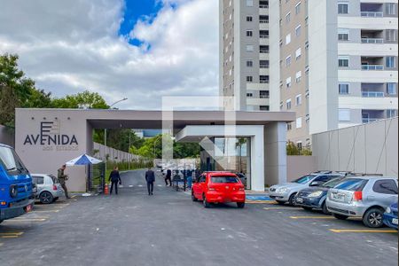 Apartamento à venda com 50m², 2 quartos e 1 vagaFachada e portaria