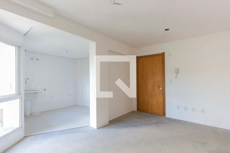 Sala  de apartamento à venda com 1 quarto, 51m² em Bom Jesus, Porto Alegre