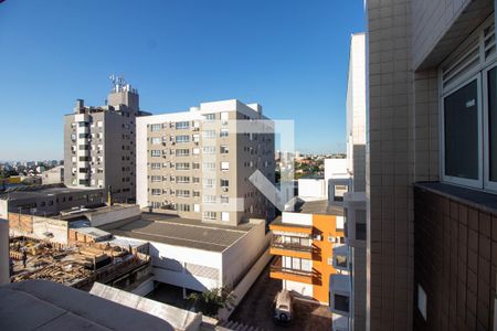 Vista da Sala de apartamento à venda com 2 quartos, 73m² em Bom Jesus, Porto Alegre