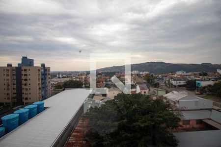 Vista da Sala de apartamento à venda com 2 quartos, 57m² em Bom Jesus, Porto Alegre