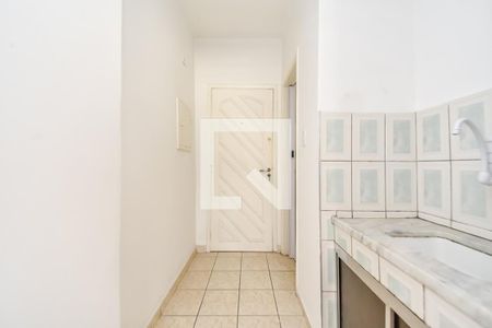 Cozinha de kitnet/studio para alugar com 1 quarto, 50m² em Bela Vista, São Paulo
