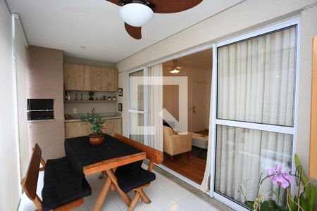 Varanda da Sala de apartamento para alugar com 3 quartos, 96m² em Jardim Caboré, São Paulo