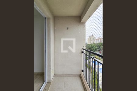 Sacada da Sala de apartamento para alugar com 2 quartos, 54m² em Jardim Olavo Bilac, São Bernardo do Campo