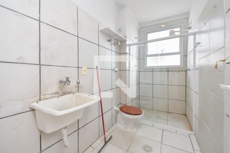 Banheiro de apartamento para alugar com 1 quarto, 30m² em Santa Efigênia, São Paulo