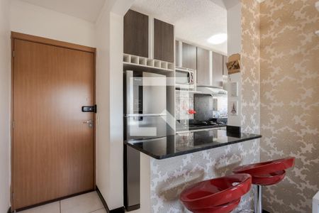 Cozinha e Área de Serviço de apartamento para alugar com 2 quartos, 42m² em Jardim Leopoldina, Porto Alegre