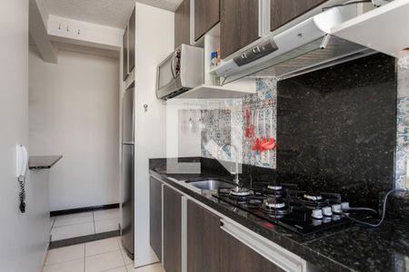 Cozinha e Área de Serviço de apartamento para alugar com 2 quartos, 42m² em Jardim Leopoldina, Porto Alegre