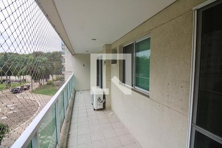 Varanda da Sala de apartamento para alugar com 2 quartos, 105m² em Barra da Tijuca, Rio de Janeiro