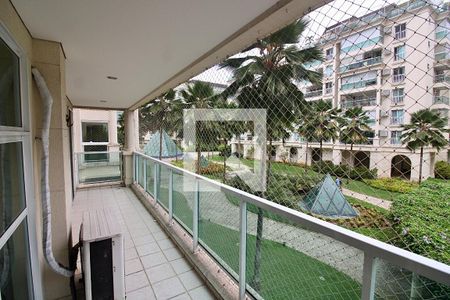 Varanda da Sala de apartamento para alugar com 2 quartos, 105m² em Barra da Tijuca, Rio de Janeiro
