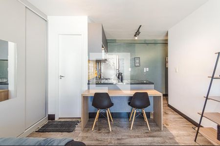 Studio para alugar com 38m², 1 quarto e sem vagaCozinha